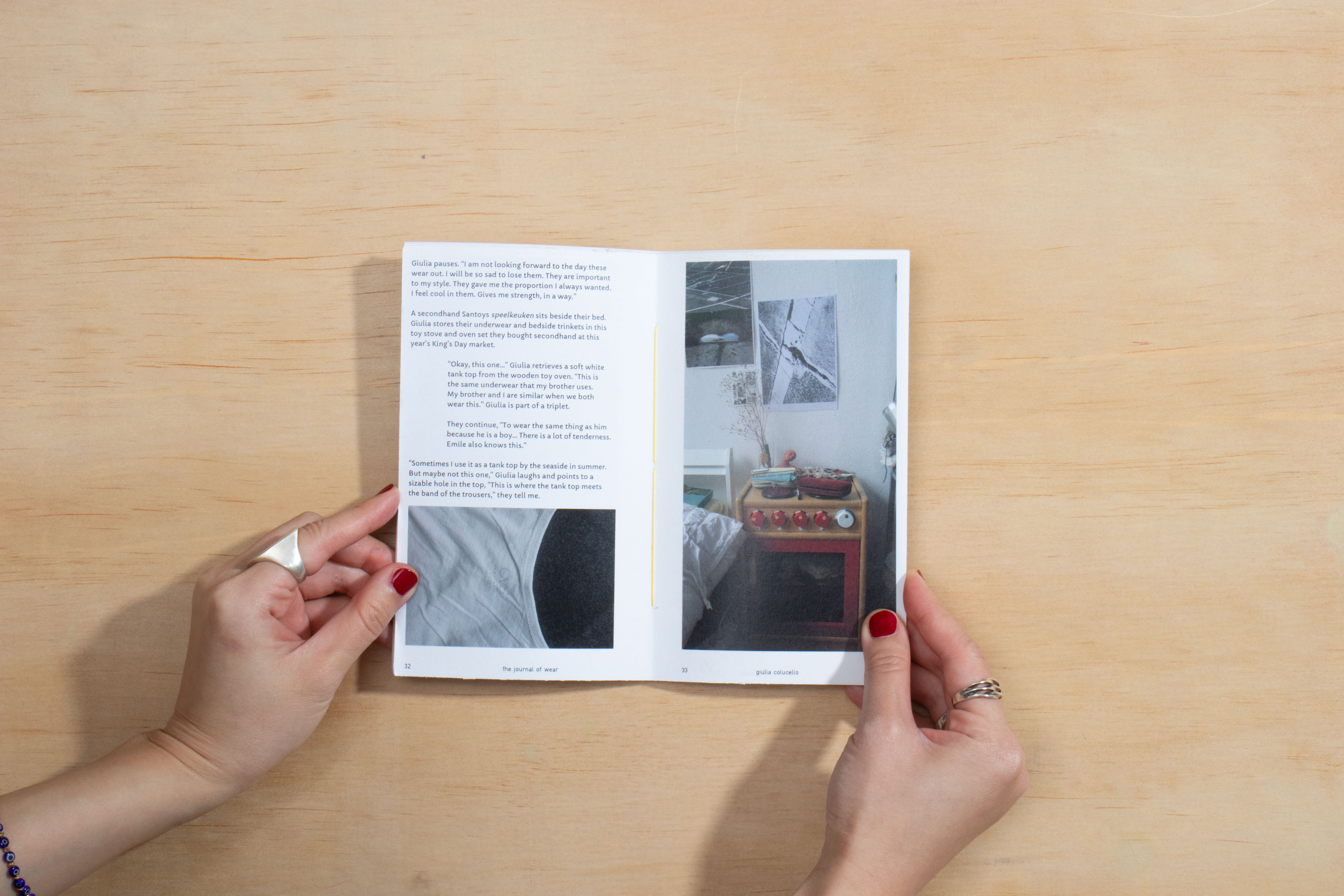 Editors: Xingyun Shen

Contributors: Esther Koh, Leitu Bonicci, Giulia Coluccello, Wonne Scrayen

Graphic design: Kasper Quaink 

Photography: Giulia Coluccello