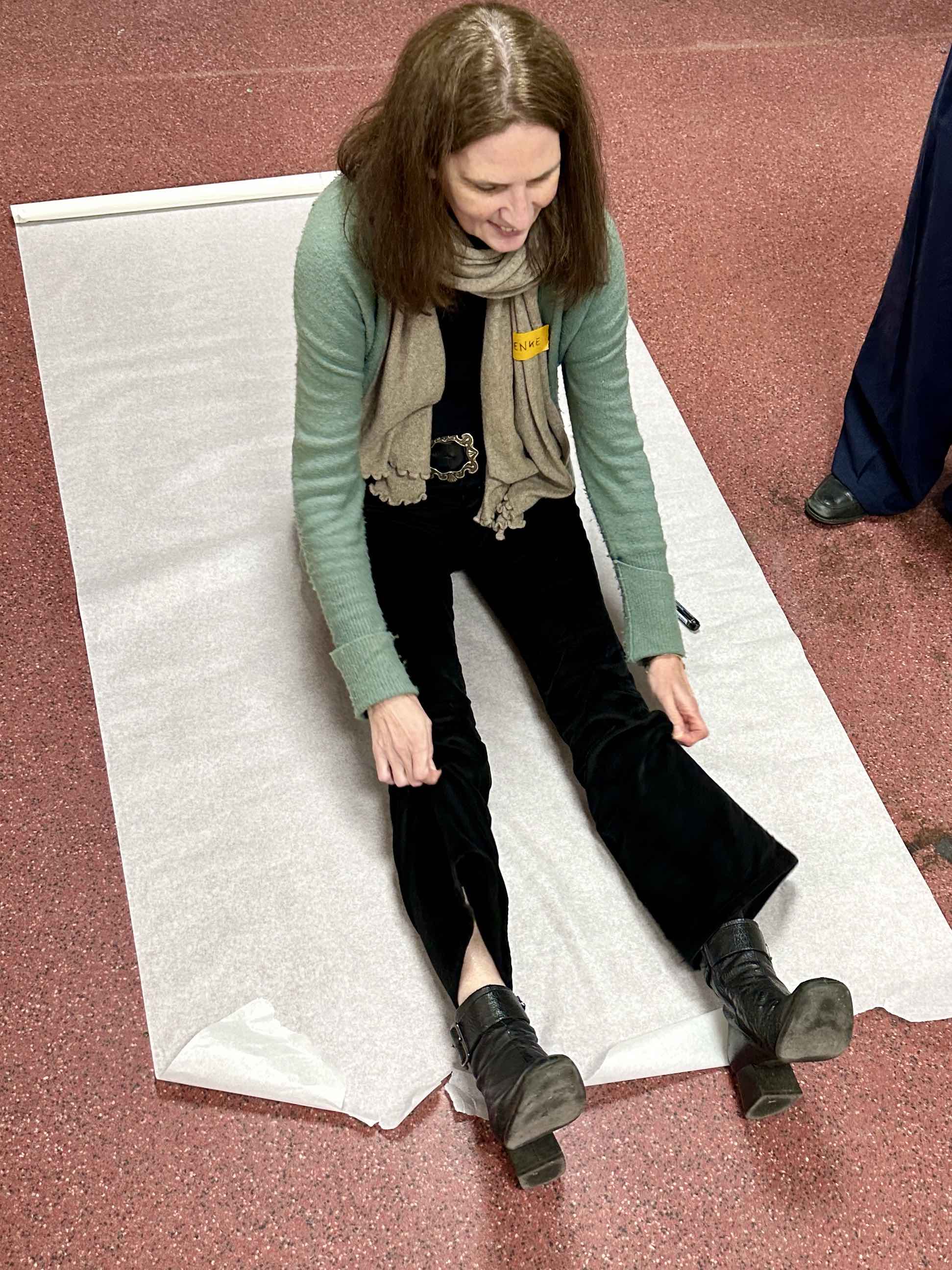 The photos show documentation of the workshop _Image Observation and Garment Translation_ 6.12.2025 at Modestraat, Amsterdam-Noord.