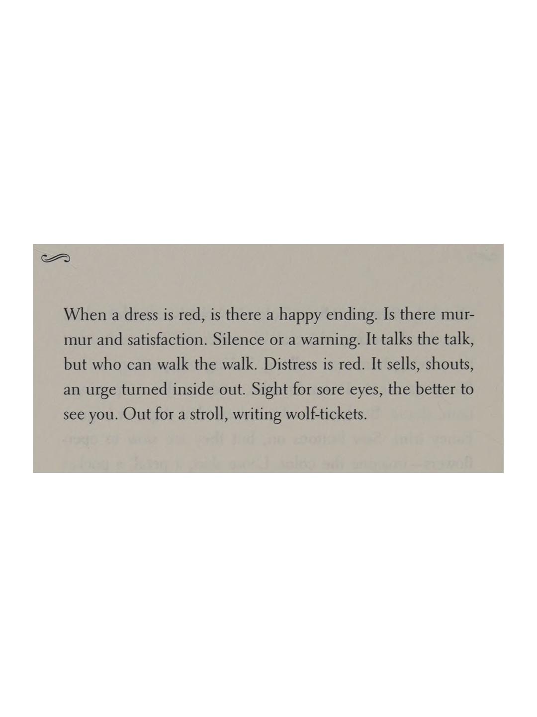 From Harryette Mullen TRIMMINGS