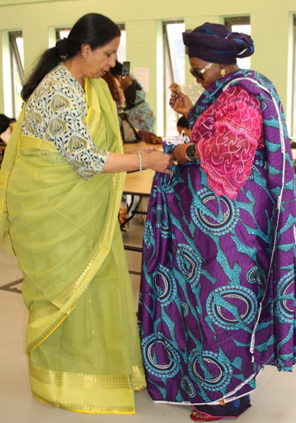 Unstitched London, workshop co-facilitated with Diwis Creations, London 2025